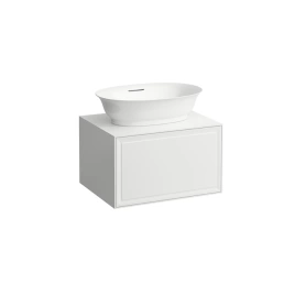 Laufen New Classic База под раковину подвесная, 580х450х350 мм, 1 ящик, цвет белый глянцевый (для раковины 812852, 812853) (4.0600.1.085.631.1)