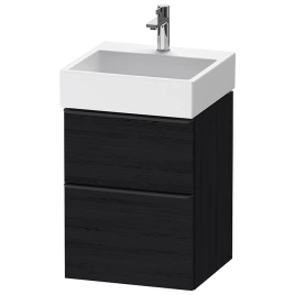 Duravit D-Neo Тумбочка подвесная 484x442хh625 мм, 1 ящик, цвет: Black Oak (DE437001616)