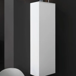 Laufen Kartell Шкаф подвесной, 400х270х1300мм, с 1 дверцей, 4 стек. полки, SX, цвет: белый матовый (4.0828.1.033.640.1)