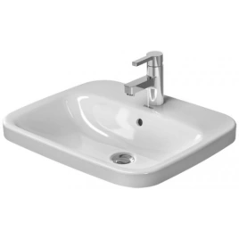 Раковина Duravit DuraStyle встраиваемая сверху с переливом 560х455 мм с 1 отв под смесительитель цвет белый (374560000)