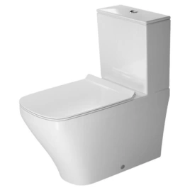 Duravit DuraStyle Унитаз моноблок пристенный 370х700 мм, с креплением,слив универсальный, цвет белый (2156090000)