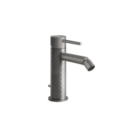 GESSI 316 Смеситель для биде на 1 отверстие с донным клапаном, излив 118мм, цвет: steel brushed (54107#239)