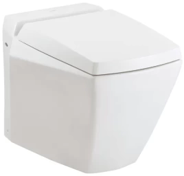 Унитаз приставной TOTO Jewelhex CW681PB с сиденьем Jewelhex TC375CVKR