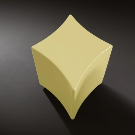 Kerasan Artwork Столик декоративный на стальной основе QUADRI, 55х45х41 см, цвет золото (4715K3)
