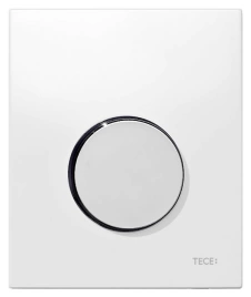 Кнопка смыва TECE Loop Urinal 9242627 белая-кнопка хром