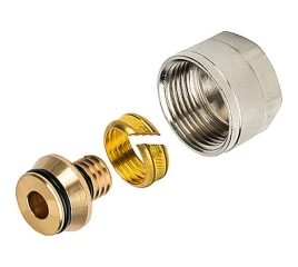 Фитинг STOUT компрессионный для труб металлопластиковых PEX-AL-PEX 16x2-0x3/4