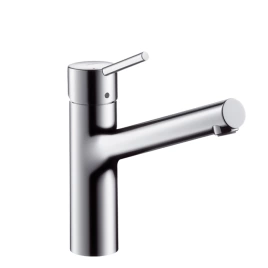 Hansgrohe Talis S M52 Кухонный смеситель 170, на 1 отв, поворотный и вытяжной излив 224мм, h169мм 1jet, цвет: хром (32851000)