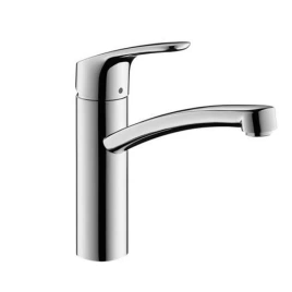 Hansgrohe Logis M31 Кухонный смеситель на 1 отв, однорычажный, поворотный излив 220мм, h155мм, 1jet, цвет: хром (71832000)