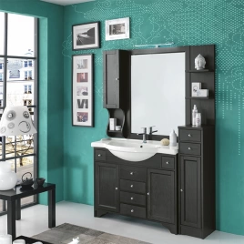 EBAN Giada NEW Тумба левая (SX) без ручек 27x31xh107см, цвет nero (FKMGD---DODE17 newx3/(FKMGD---DODJ17 newx3))
