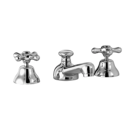 Stella Roma Смеситель для раковины на 3 отверстия 3224TC, с донным клапаном, цвет: хром (RM 00012 CR00)
