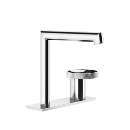 Gessi Anello Смеситель для раковины без донного клапана, с соединительными шлангами, цвет: хром (63315#031)