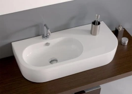 Раковина Duravit Vero 800x470мм для мебели с переливом с 1 отверстием под смесительитель Цвет белый (454800000)