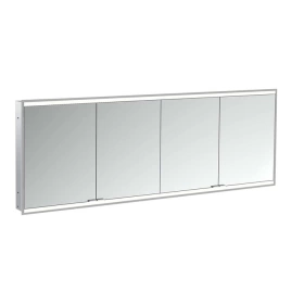 Emco Prime Зеркальный шкаф с подсветкой LED 2 Facelift встраив. модель, 2000 mm, 4-дверки, IP 20 задняя панель цвет белый (9497 063 67)