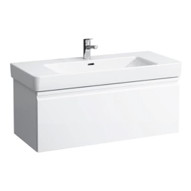 LAUFEN PRO S Тумба под раковину, 1010x450x390 мм, 1 внутренний ящик, подходит для раковины 813966, белый матовый (4.8355.2.096.463.1)