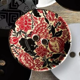 Kerasan Deco Декоративная пластина для слива раковины DECO. цвет Decoro Natura (486073)