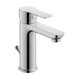 Duravit A.1 Смеситель для раковины на 1 отв. с донным клапаном, цвет: хром (A11020001010)