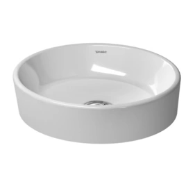 Раковина Duravit Starck 2 шлифованный вариант без перелива без площадки под смеситель включая крепление 440x400мм Цвет Белый (2321440000)