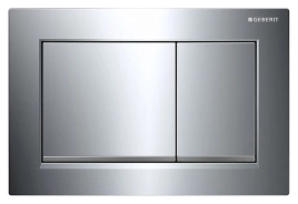 Кнопка смыва Geberit Omega 30 115.080.KH.1 хром/матовый хром