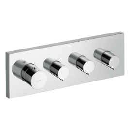 AX ShowerCollection Встраиваемый термостат для душа, 3 потреб, (внешняя часть), цвет: хром (10751000)