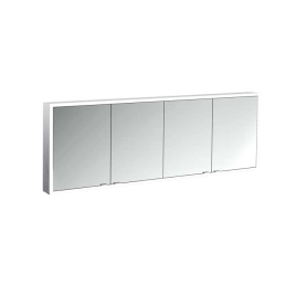 Emco Prime Зеркальный шкаф с подсветкой LED Facelift навесная модель, 2000 mm, 4-дверки, IP 20 зеркальная задняя стенка (9497 062 89)