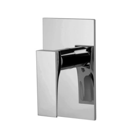 Fima Carlo Frattini, Bathroom Zeta, Смеситель для душа, однорычажный, встраиваемый,на 1 отв, без внутр. части, цвет-хром (F3969X1CR)