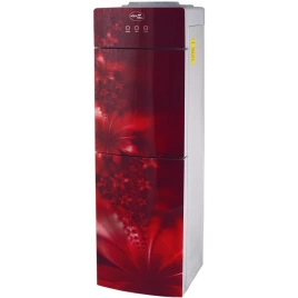 Кулер для воды напольный Aqua Well 2-JX-5 ПКС YLR-2-JX-5 красный с флуоресцентным рисунком
