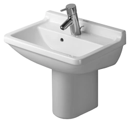 Раковина Duravit Starck 3 450х320 мм с 1 отв под смеситель с переливом цвет белый (750450000)