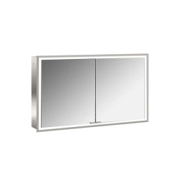Emco Prime Зеркальный шкаф с подсветкой LED Facelift встраив. модель, 1200 mm, 2-дверки, IP 20 зеркальная задняя стенка (9497 062 94)