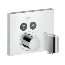 AX ShowerSelect Встраиваемый термостат для душа, 2 потреб, с держателем, (внешняя часть), цвет: хром (36712000)