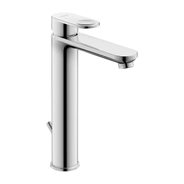 Duravit B.3 Смеситель для раковины на 1 отв. высокий h=270 мм, с донным клапаном, излив 152мм, цвет: хром (B31030001010)