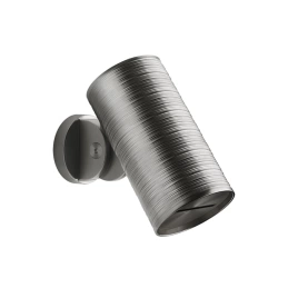 GESSI 316 TRAME Верхний душ 79 мм, с настенным креплением, водопад, цвет Steel Brushed (57247#239)
