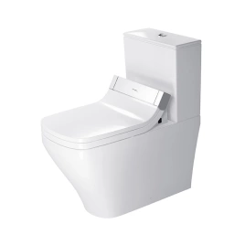 Duravit DuraStyle Бачок с механизмом двойного смыва, хром, 4,5/3л., для подключения справа или слева 390x170мм, Цвет: Белый (935000085)