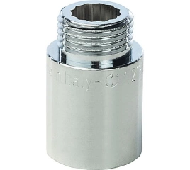 Удлинитель STOUT латунный 1/2 x 30 хромированный