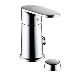 Hansgrohe Vernis Blend Смеситель для биде на 1 отв. с вертикальной струей, цвет: хром (71214000)