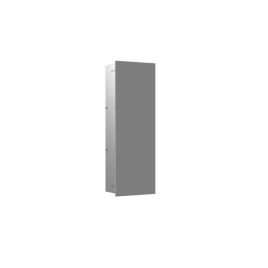 EMCO Asis Pure шкаф встраиваемый, 2 стеклянные полки, дверь левая, серый (9755 515 06)