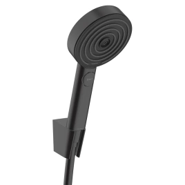 HANSGROHE PULSIFY Душевой набор с держателем 105 3jet Relaxation, шланг 1250 мм, цвет матовый черный (24302670)