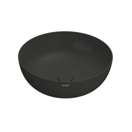 GLOBO T-Edge Раковина-чаша на столешницу d45, H 16 см, без отв под смеситель, цвет smoke (B6T45.SK)