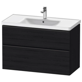 Duravit D-Neo Тумбочка подвесная, 984x452хh625 мм, 2 ящика, цвет: Black Oak (для раковины 236710) (DE435601616)
