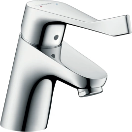 Hansgrohe Focus Care Смеситель для раковины, на 1 отв, излив 101мм, h53мм, длинная ручка, цвет: хром (31914000)