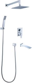 Душевой комплект Lemark Contest LM5822CW встраиваемый