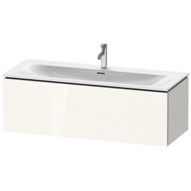 Duravit L-Cube Тумба подвесная под раковину 234412, 1 выдвижное отделение, 400x1220x481мм, цвет White High Gloss (LC613902222)