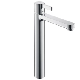 Hansgrohe Metris S Смеситель для раковины с донным клапаном, на 1 отв, излив 189мм, h251мм, цвет: хром (31022000)