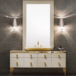 VITAGE milldue edition Majestic Ножки h25см, набор из 4 шт, цвет:Acciaio oro-95 (9767.95)