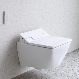 Duravit SensoWash Slim Сиденье для унитаза унитаза SensoWash с душем, 370х542 мм, для 251159, цвет белый (611600002000300)