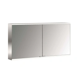 Emco Prime Зеркальный шкаф с подсветкой LED2 Facelift навесная модель, 1300 mm, 2-дверки, IP 20 задняя панель цвет белый (9497 063 47)