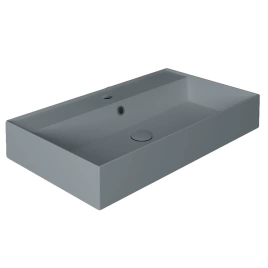 SIMAS AGILE Раковина 810х460 мм., с 1 отверстием для смесителя, с переливом, цвет CEMENTO MATT