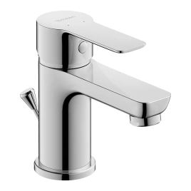 Duravit A.1 Смеситель для раковины на 1 отв. с донным клапаном, цвет: хром (A11010001010)