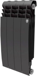 Радиатор Royal Thermo BiLiner Noir Sable 500 4 секции-черный
