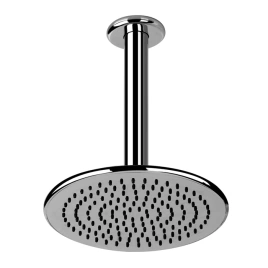 Gessi Goccia Верхний душ 216мм из латуни с потолочным кронштейном, цвет: хром (33762#031)