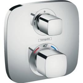 Hansgrohe Ecostat E Встраиваемый термостат для душа, 1 источник, с зап.вент, (внешняя часть) цвет: хром (15707000)